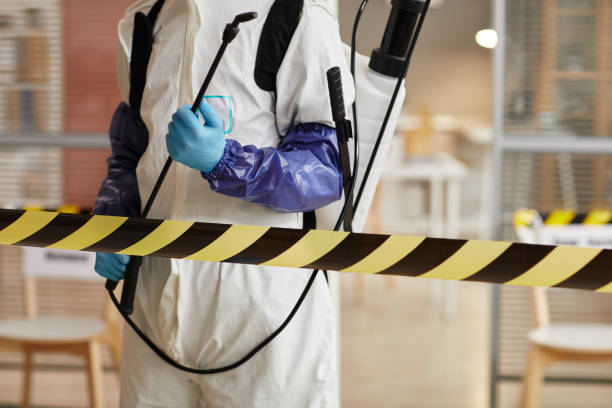 Professional Biohazard technician working in Plainwell, MI